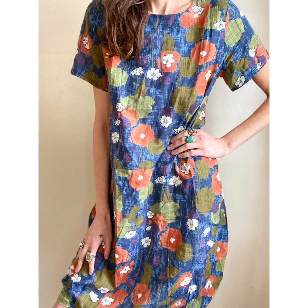 Floral shift dress - Picture 6 of 8